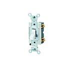 Leviton csb1-15w White Toggle Switch