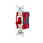 Leviton m1221-lhr Red Toggle Switch