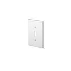 Leviton pj1-w White Wallplate 1 Gangs