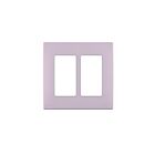 Leviton rewp2-fp Fresh Pink Lemonade Screwless Wallplate
