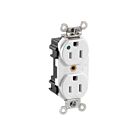 Leviton M8200-PLW 15A 125V Receptacle