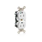Leviton M8200-W 15A 125V Receptacle