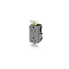 Leviton MGFN1-HGG 15A, 20A Feed-Through 125V Receptacle