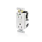Leviton MGFT1-HGW 15A, 20A Feed-Through 125V Receptacle