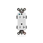 Leviton MT163-HGW 20A 125V Receptacle