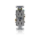 Leviton T5262-GY 15A 125V Receptacle