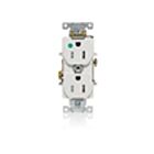 Leviton T8200-W 15A 125V Receptacle