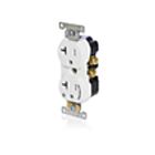 Leviton TBR20-S1W 20A 125V Receptacle