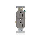 Leviton TCR15-GY 15A 125V Receptacle