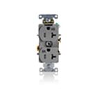 Leviton TWR20-GY 20A 125V Receptacle