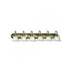 Livex Lighting 1006-01 Belmont 6-Lights 600W Antique Brass Bath Vanity Light