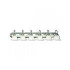 Livex Lighting 1006-95 Belmont 6-Lights 600W Brushed Nickel & Polished Chrome Bath Vanity Light