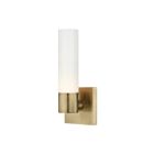 Livex Lighting Aero 10101-01 60W 1-Light Antique Brass Wall Sconce