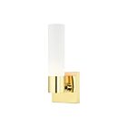 Livex Lighting Aero 10101-02 60W 1-Light Polished Brass Wall Sconce