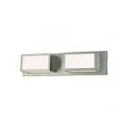 Livex Lighting 10132-91 Sutter 2-8W Brushed Nickel Bath Vanity Light
