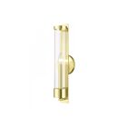 Livex Lighting Castleton 10142-12 60W 1-Light Satin Brass Wall Sconce