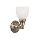 Livex Lighting 1021-01 Classic 1-Light 100W Antique Brass Bath Vanity Light