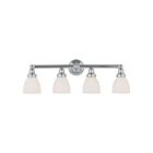 Livex Lighting 1024-05 Classic 4-Lights 400W Polished Chrome Bath Vanity Light