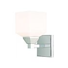 Livex Lighting Aragon 10281-05 100W 1-Light Polished Chrome Wall Sconce
