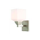 Livex Lighting Aragon 10281-91 100W 1-Light Brushed Nickel Wall Sconce