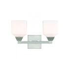 Livex Lighting 10282-05 Aragon 2-Lights 200W Polished Chrome Bath Vanity Light