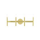 Livex Lighting 10344-12 Copenhagen 4-Lights 240W Satin Brass Bath Vanity Light