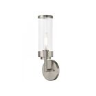 Livex Lighting Hillcrest 10361-91 100W 1-Light Brushed Nickel Wall Sconce