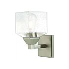 Livex Lighting Aragon 10381-91 100W 1-Light Brushed Nickel Wall Sconce