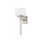 Livex Lighting 10389-91 Aragon 1-Light 100W Brushed Nickel Bath Vanity Light