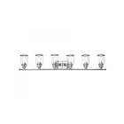 Livex Lighting 10516-05 Lawrenceville 6-Lights 600W Polished Chrome Bath Vanity Light