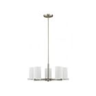 Livex Lighting 1325-91 Astoria 5-Lights 500W Brushed Nickel Chandelier