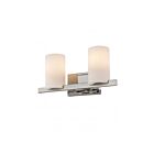 Livex Lighting 1332-05 Astoria 2-Lights 200W Polished Chrome Bath Vanity Light