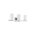 Livex Lighting 1333-05 Astoria 3-Lights 300W Polished Chrome Bath Vanity Light