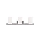 Livex Lighting 1333-91 Astoria 3-Lights 300W Brushed Nickel Bath Vanity Light