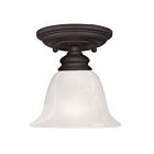 Livex Lighting Essex 1350-07 1-Light 60W Ceiling Mount