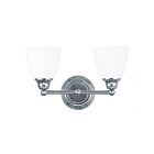 Livex Lighting 13662-05 Somerville 2-Lights 200W Polished Chrome Bath Vanity Light