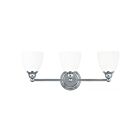 Livex Lighting 13663-05 Somerville 3-Lights 300W Polished Chrome Bath Vanity Light