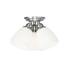 Livex Lighting Somerville 13664-91 3-Lights 300W Ceiling Mount