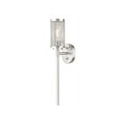 Livex Lighting Industro 14121-91 60W 1-Light Brushed Nickel Wall Sconce