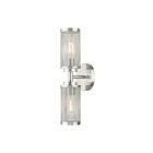 Livex Lighting Industro 14122-91 120W 2-Lights Brushed Nickel Wall Sconce