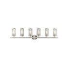 Livex Lighting 14126-91 Industro 6-Lights 360W Brushed Nickel Bath Vanity Light