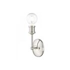 Livex Lighting Lansdale 14429-91 1-Light 60W Brushed Nickel Vanity Light