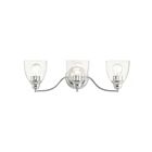 Livex Lighting 15133-05 Montgomery 3-Lights 300W Polished Chrome Bath Vanity Light