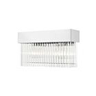 Livex Lighting 15712-05 Norwich 2-Lights 120W Polished Chrome Bath Vanity Light
