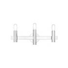 Livex Lighting 15833-05 Helsinki 3-Lights 180W Polished Chrome Bath Vanity Light