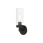 Livex Lighting Ludlow 16171-04 60W 1-Light Black Wall Sconce