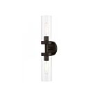 Livex Lighting Ludlow 16172-07 2-Lights 120W Bronze Vanity Light
