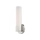 Livex Lighting Lund 16361-05 10W  Polished Chrome LED Wall Sconce