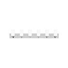 Livex Lighting 16376-05 west Lake 6-Lights 360W Polished Chrome Bath Vanity Light