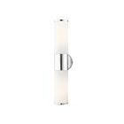 Livex Lighting 16562-05 Lindale 2-Lights 120W Polished Chrome Bath Vanity Light